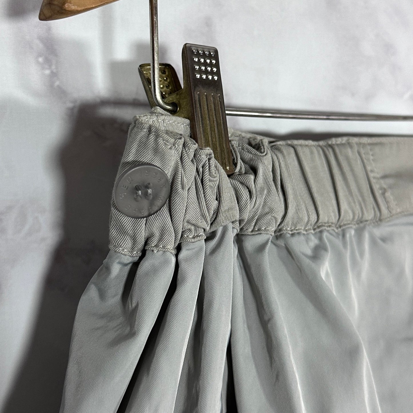 Issey Miyake 2-Tone Zipper Pants