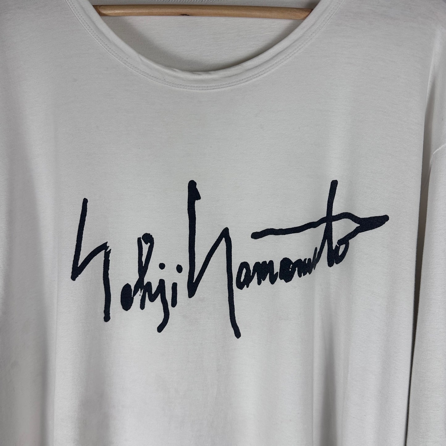 Yohji Yamamoto GroundY Oversized Signature Tee