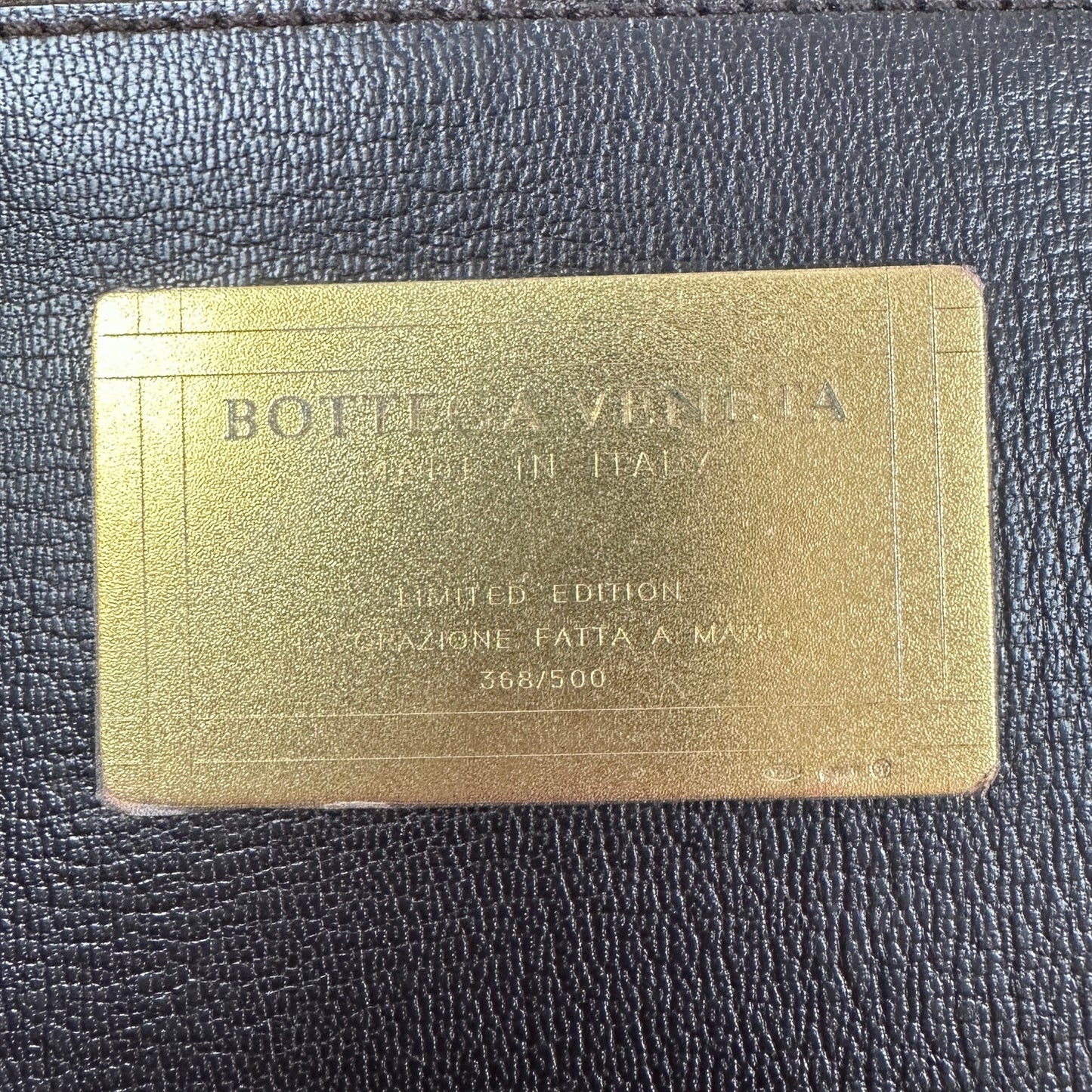 Bottega Veneta Intrecciato Cabat Multicolor Woven Leather Purse