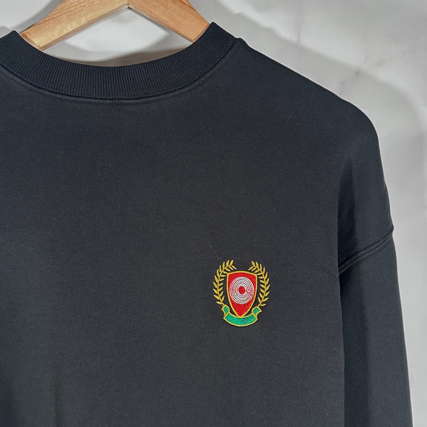 Yeezy Calabasas Season 5 Black Crest Crewneck