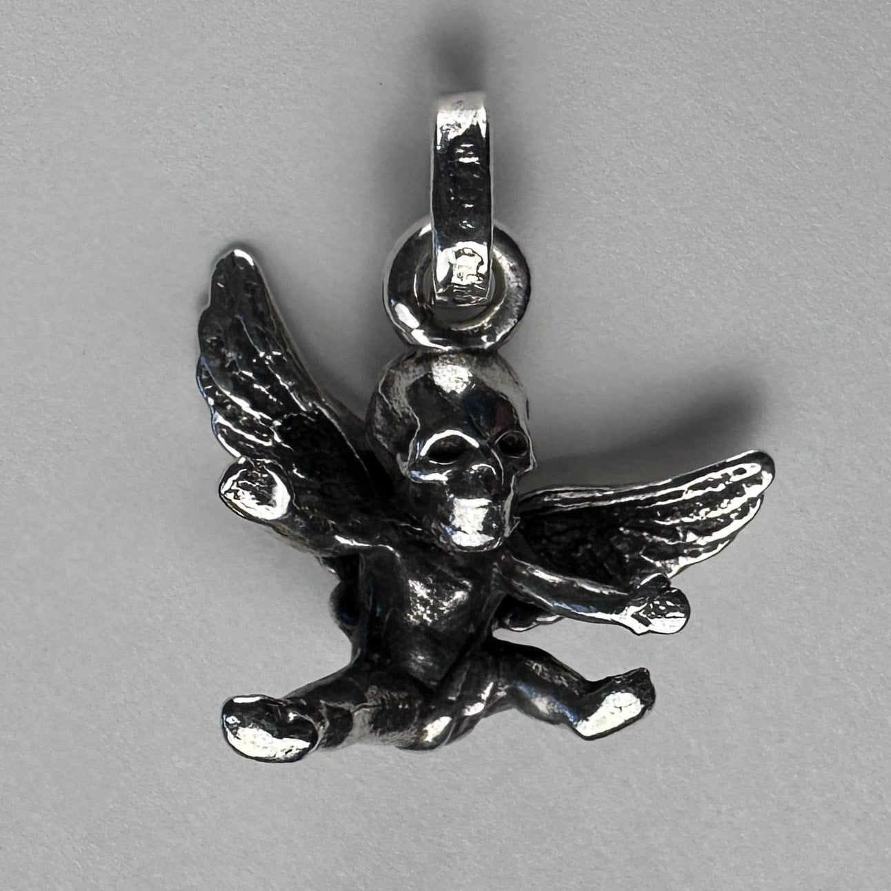 Chrome Hearts Joe Foti Miss Lerlene Tiny Silver Pendant & Chain