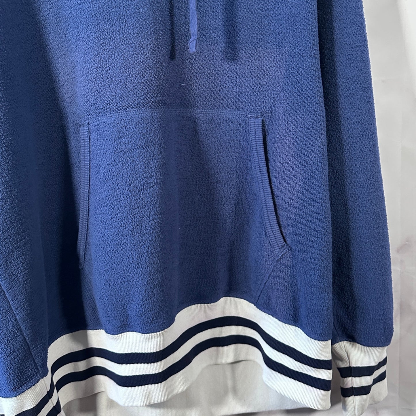 Aime Leon Dore F/W18 Blue Reverse Fleece Hoodie