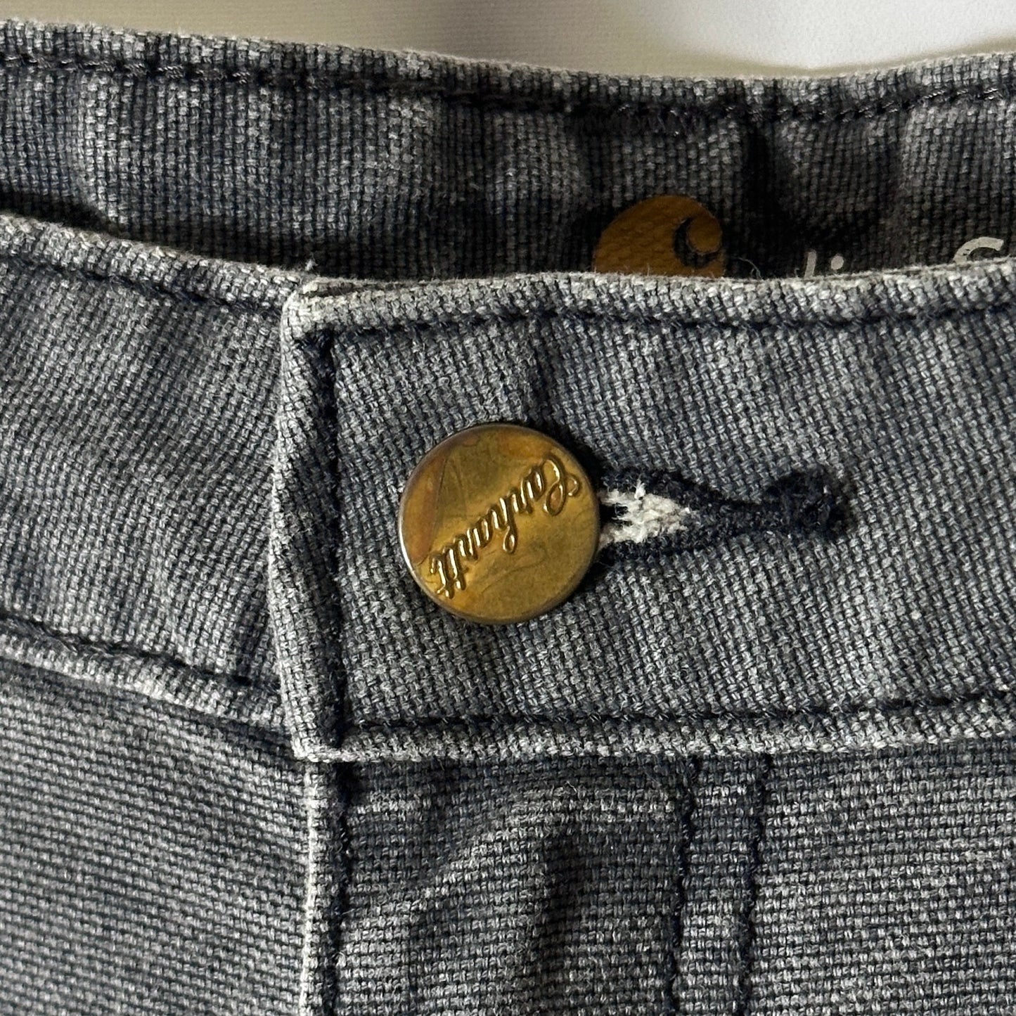 Carhartt Double Knee Grey Carpenter Pant