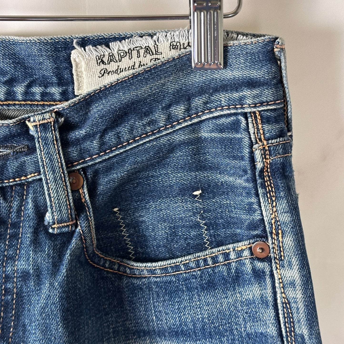 Kapital Selvedge Denim Blue Jeans