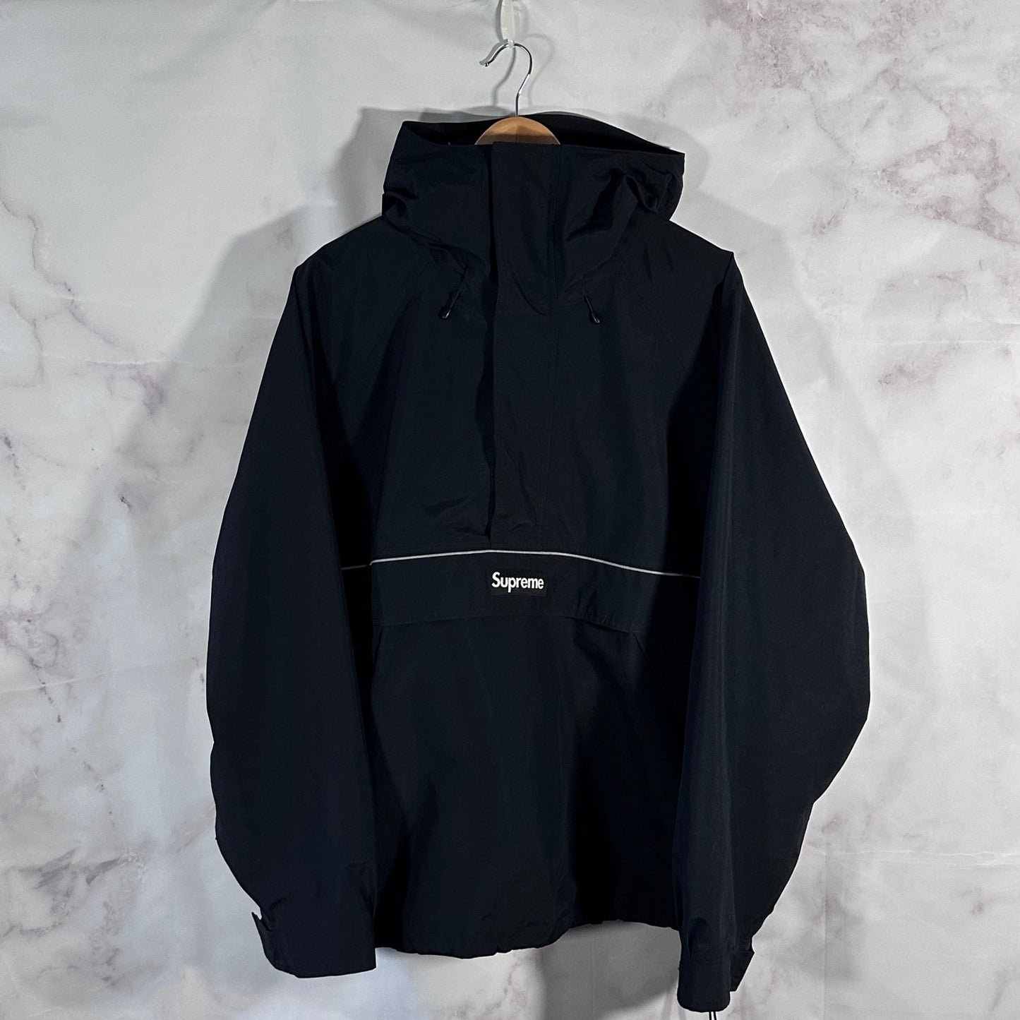 Supreme Black GORE-TEX Anorak Jacket S/S24