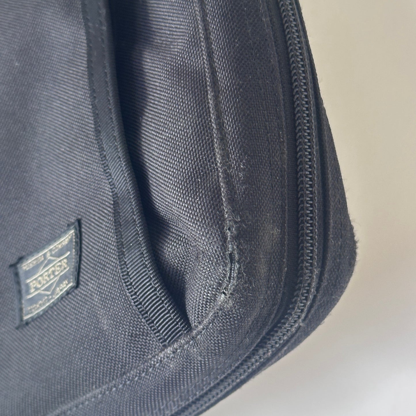 Porter Yoshida & Co. Black 2-Way Briefcase Messenger Bag