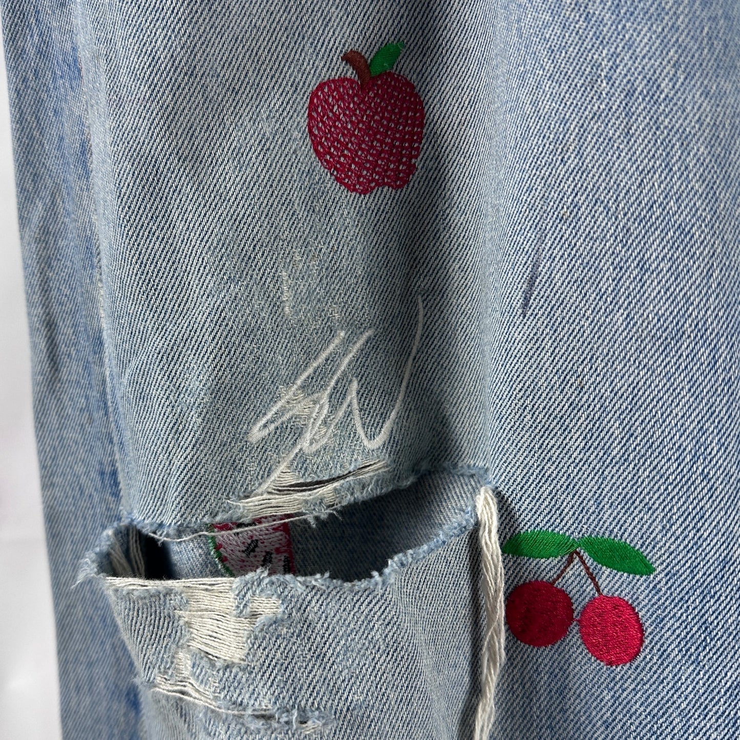 Sean Wotherspoon Vintage Reworked Levi's Fruit Denim