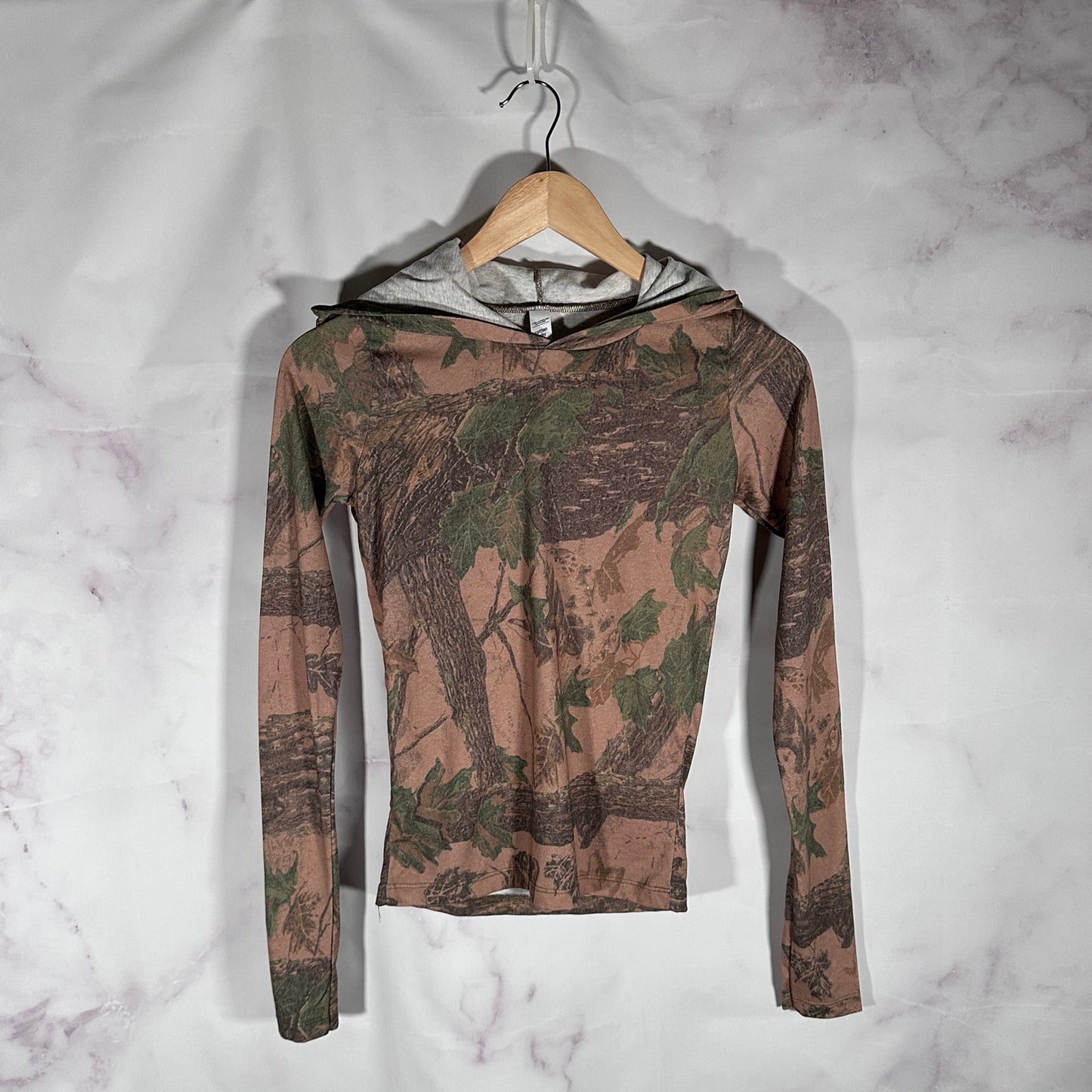Los Angeles Apparel Camo Light Hoodie