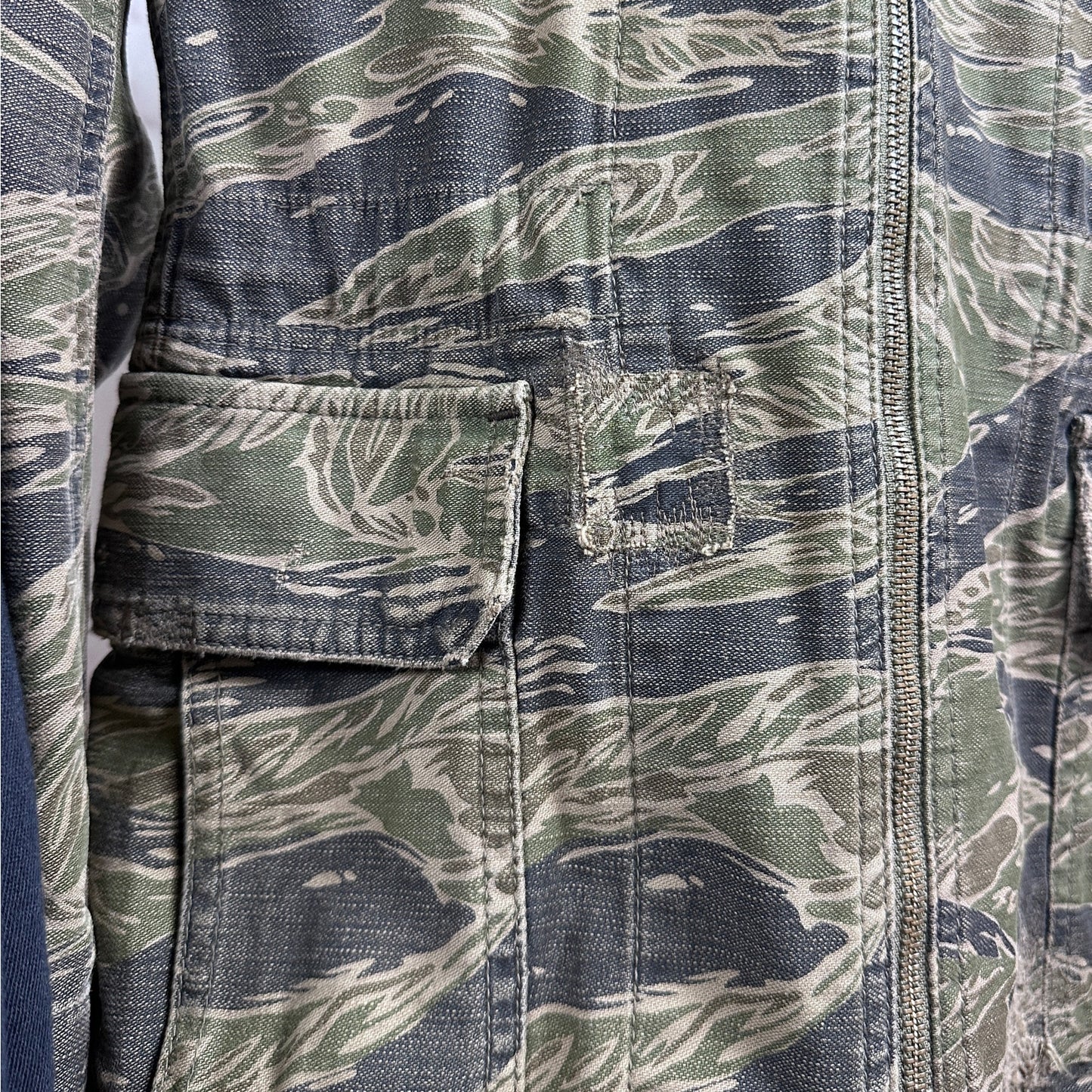 Hysteric Glamour Tiger Camo Studded Punk Field Jacket