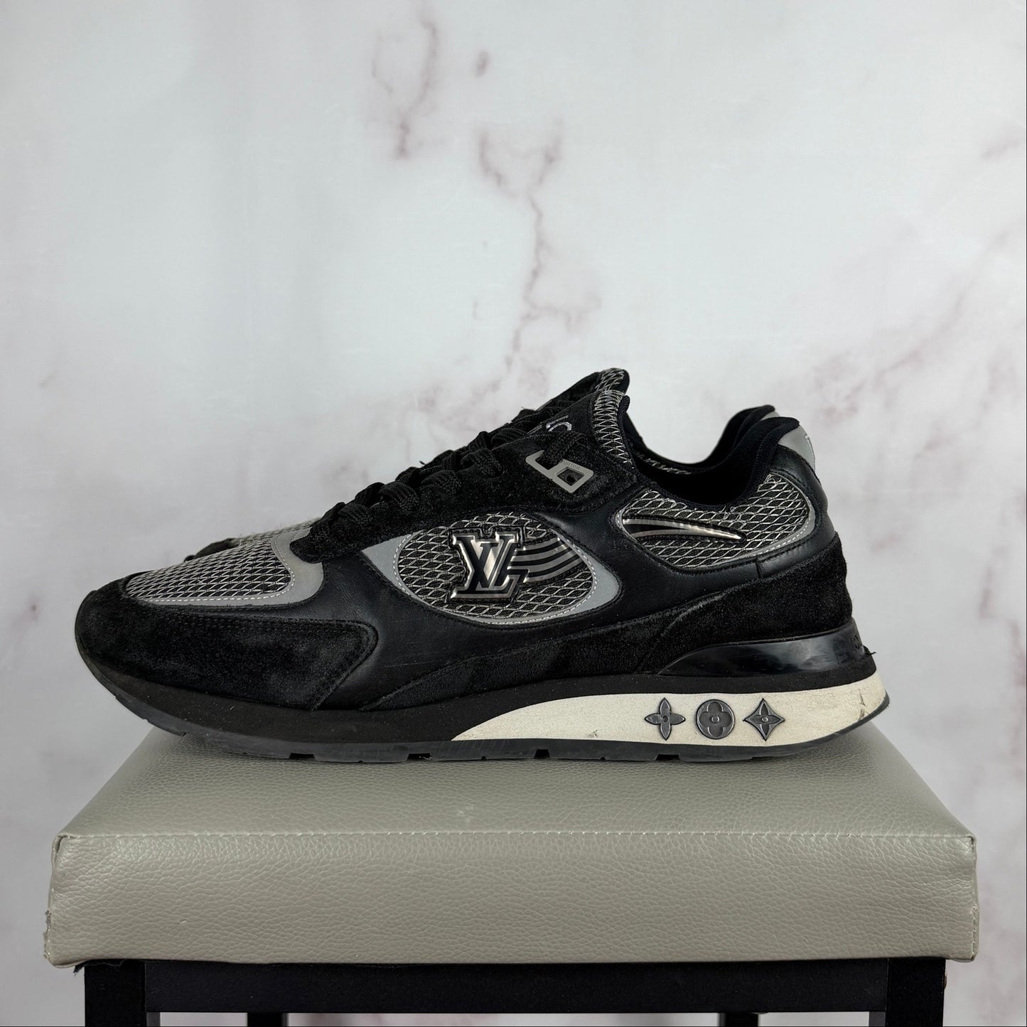 Louis Vuitton Black Run Away Sneaker