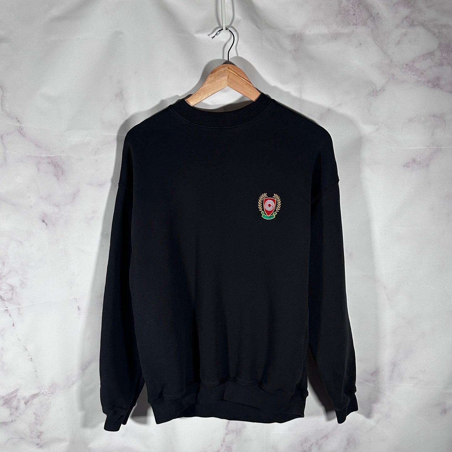 Yeezy Calabasas Season 5 Black Crest Crewneck