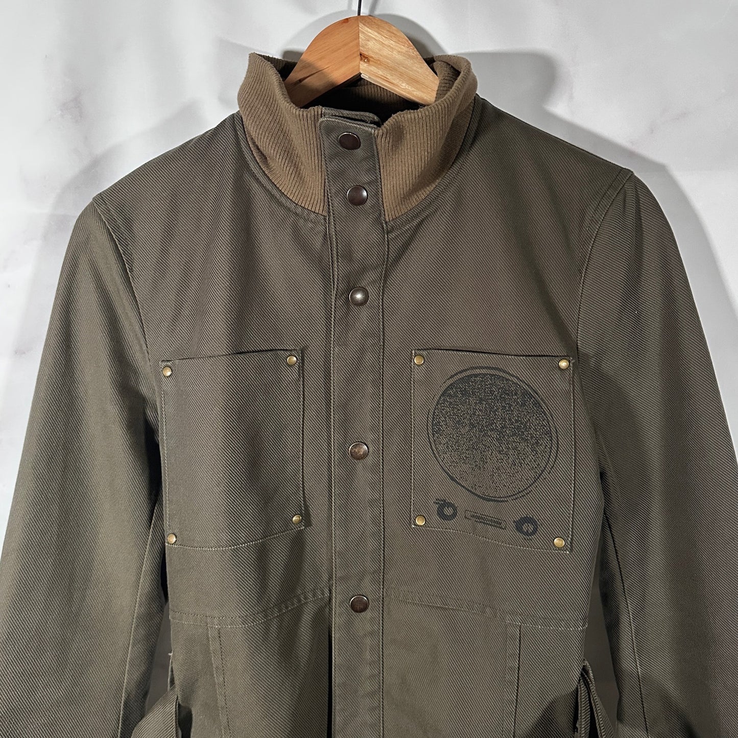 Undercover A/W07 Brown Speaker Military Jacket