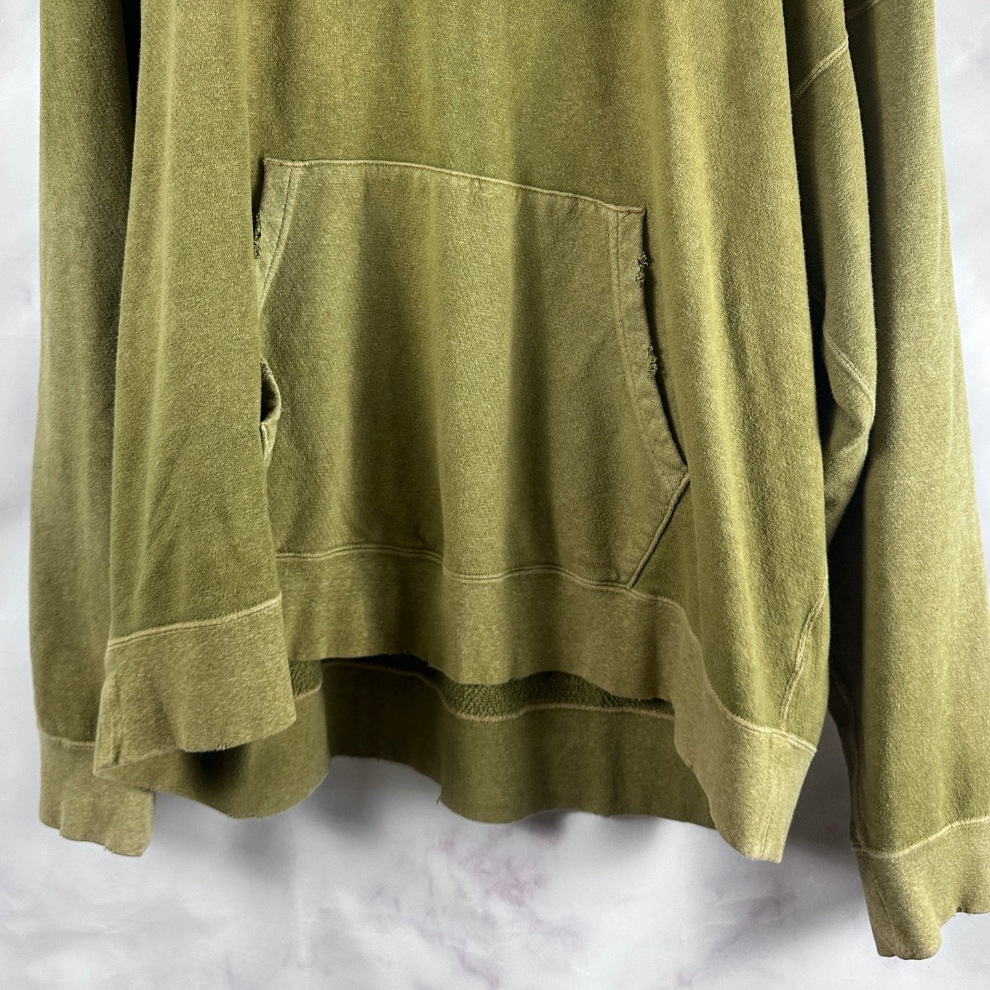 Visvim Jumbo Green Hoodie