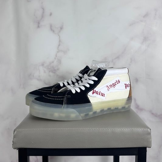 Vans x Palm Angels Sk8 Mid-LX Black White