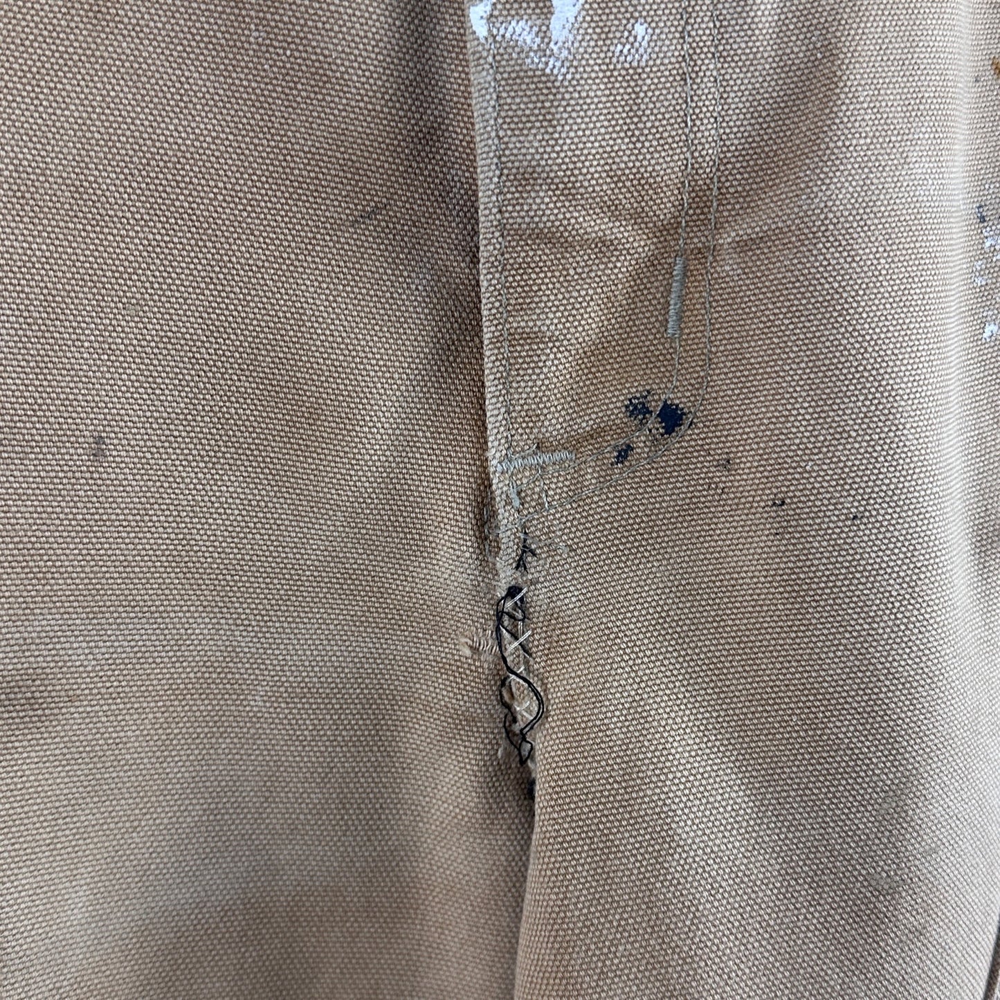 Vintage Carhartt Double Knee Tan Cropped Carpenter Pants