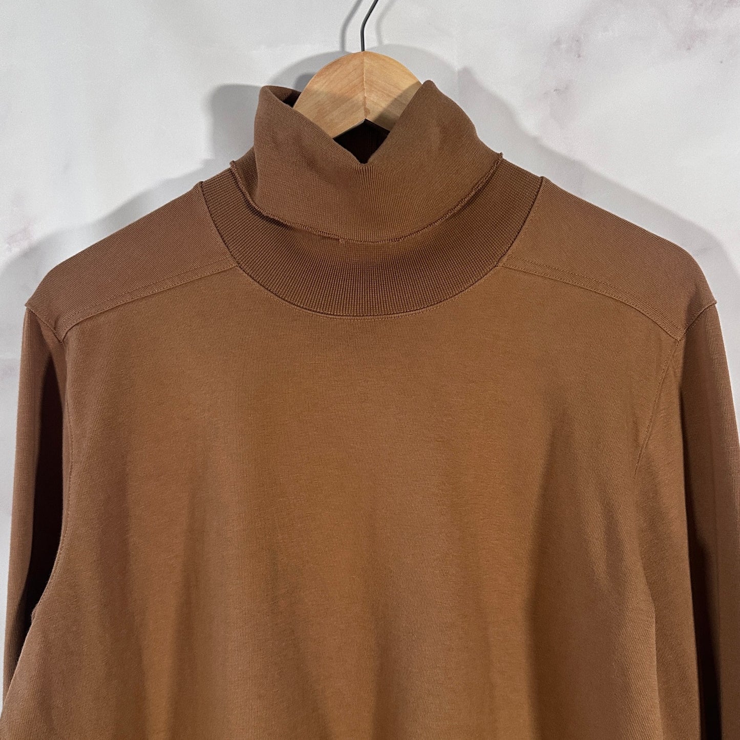 Rick Owens Gethsemane F/W21 Honey Turtleneck Longsleeve