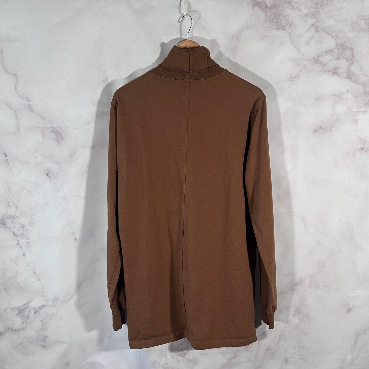 Rick Owens Gethsemane F/W21 Honey Turtleneck Longsleeve