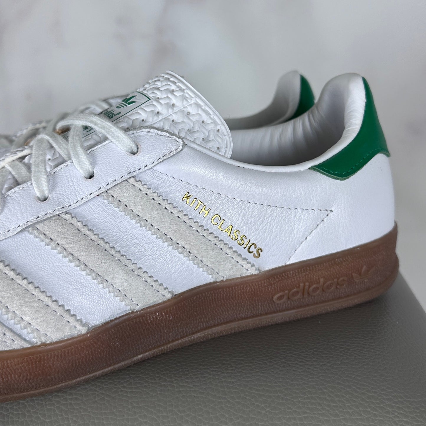 Adidas x Kith Classics Gazelle Indoor White/Green