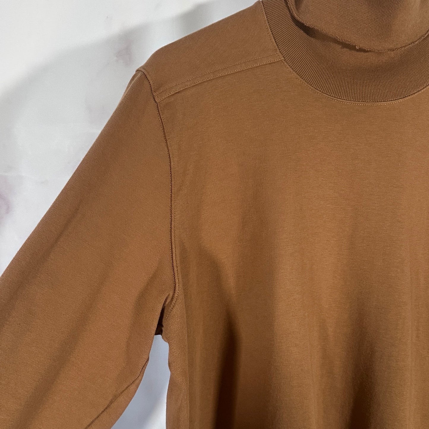 Rick Owens Gethsemane F/W21 Honey Turtleneck Longsleeve