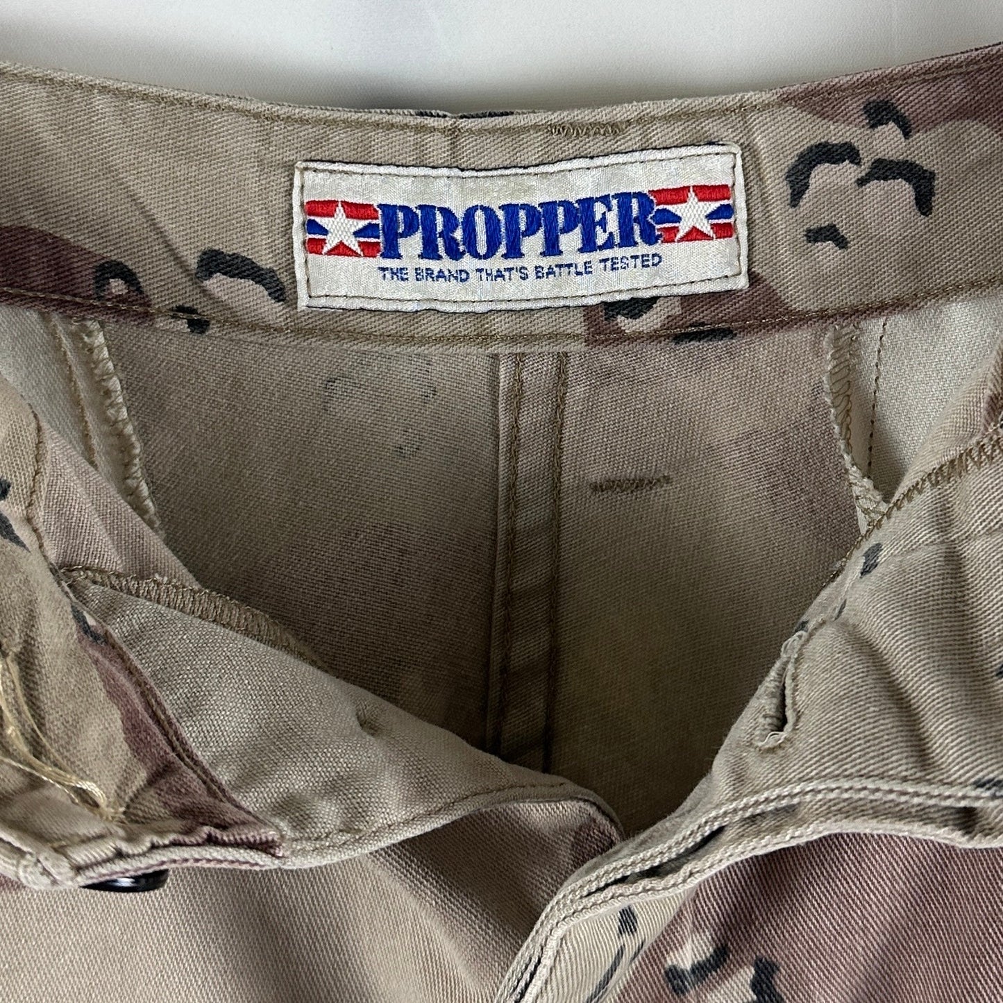 Vintage Propper Desert Camo Cargo Field Pants