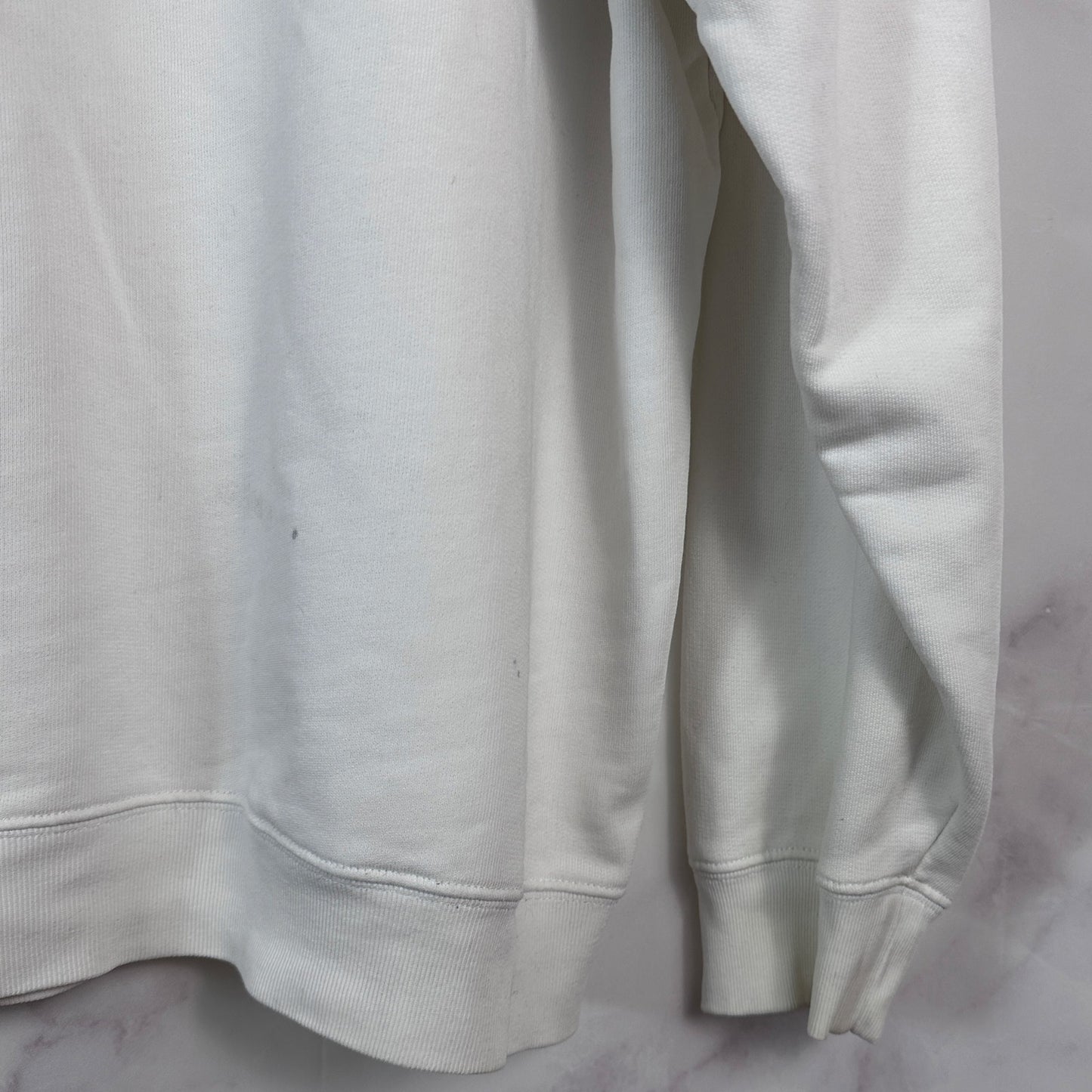 Balenciaga Rainbow Crest White Hoodie