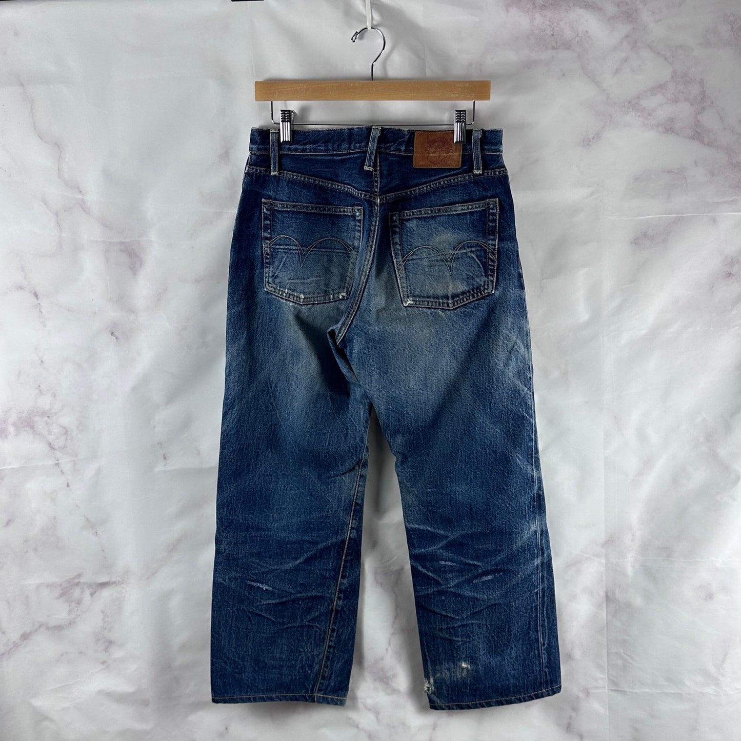 Japanese Selvedge Denim Blue Way Straight Jeans