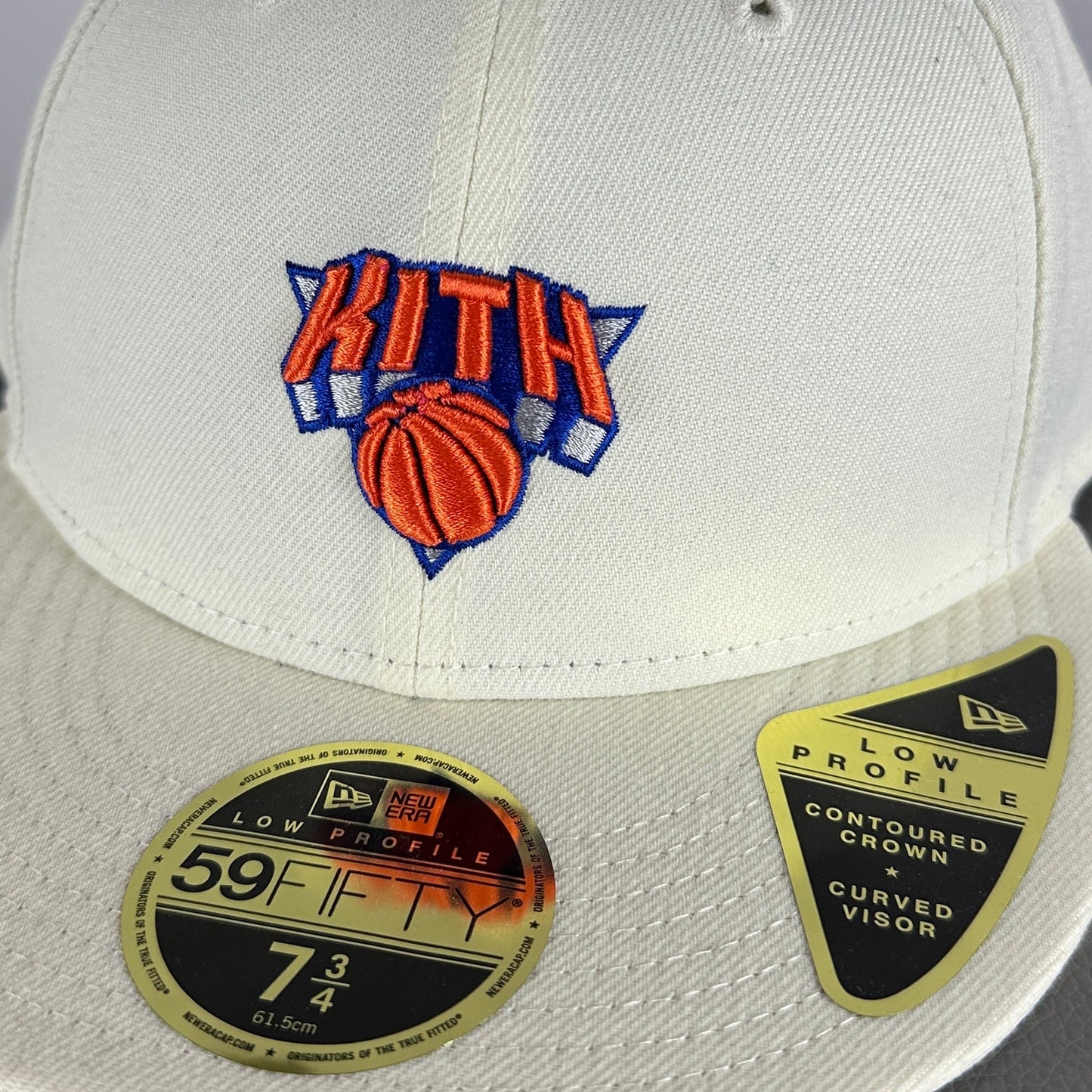 Kith x New Era New York Knicks White Fitted Cap
