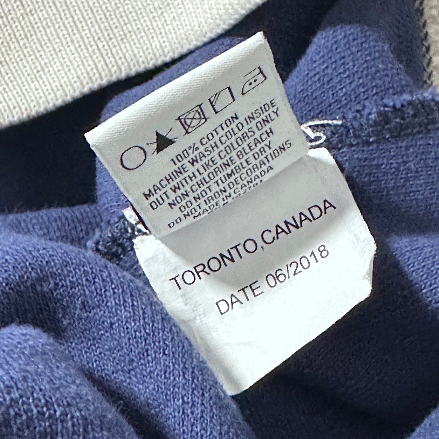Aime Leon Dore F/W18 Blue Reverse Fleece Hoodie