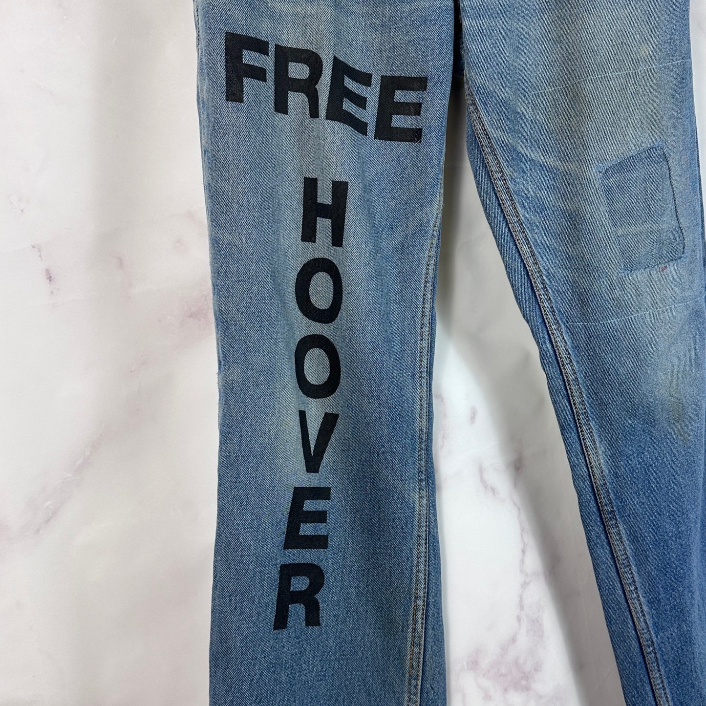Kanye West Free Hoover Denim Jeans