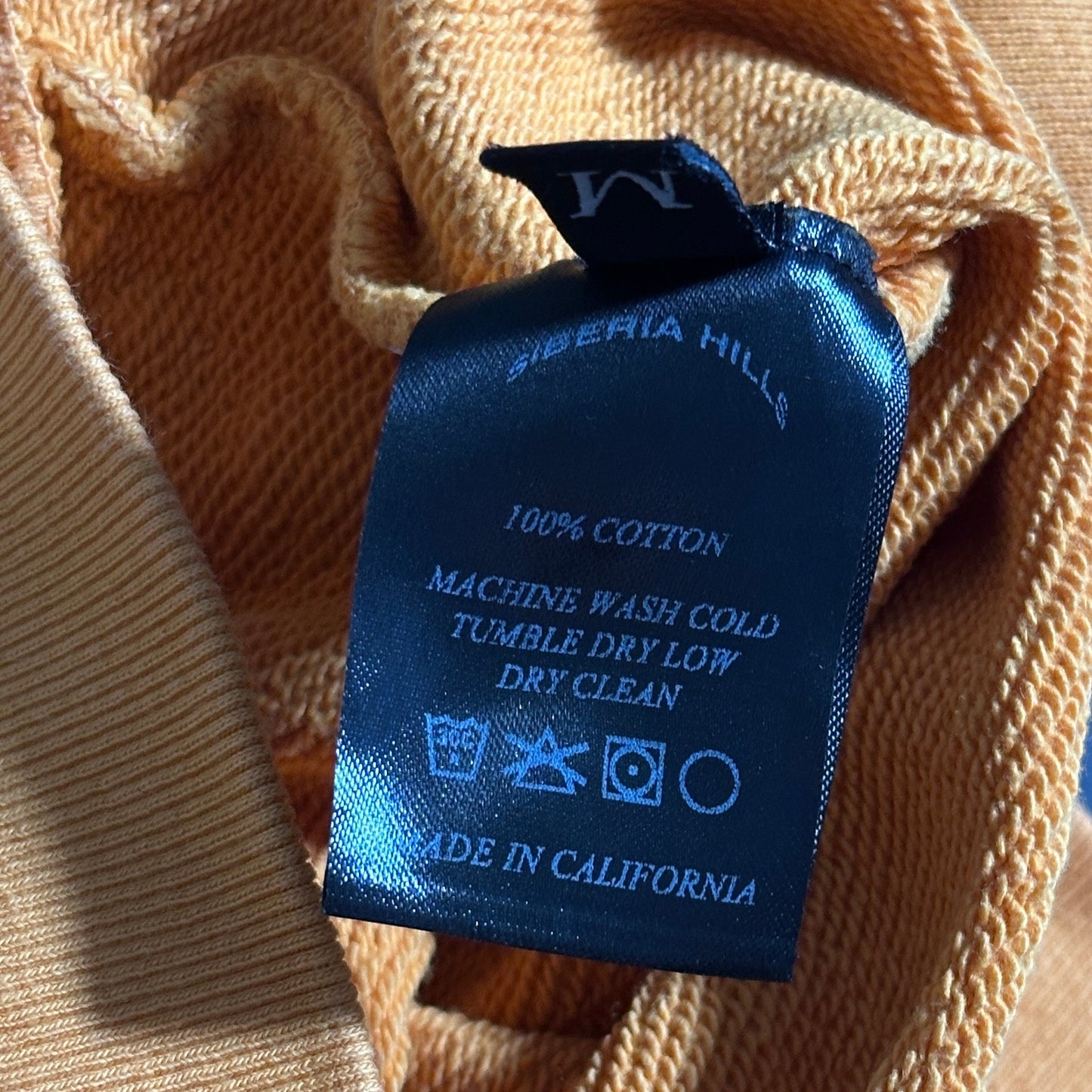 Siberia Hills Orange Arc Logo Hoodie