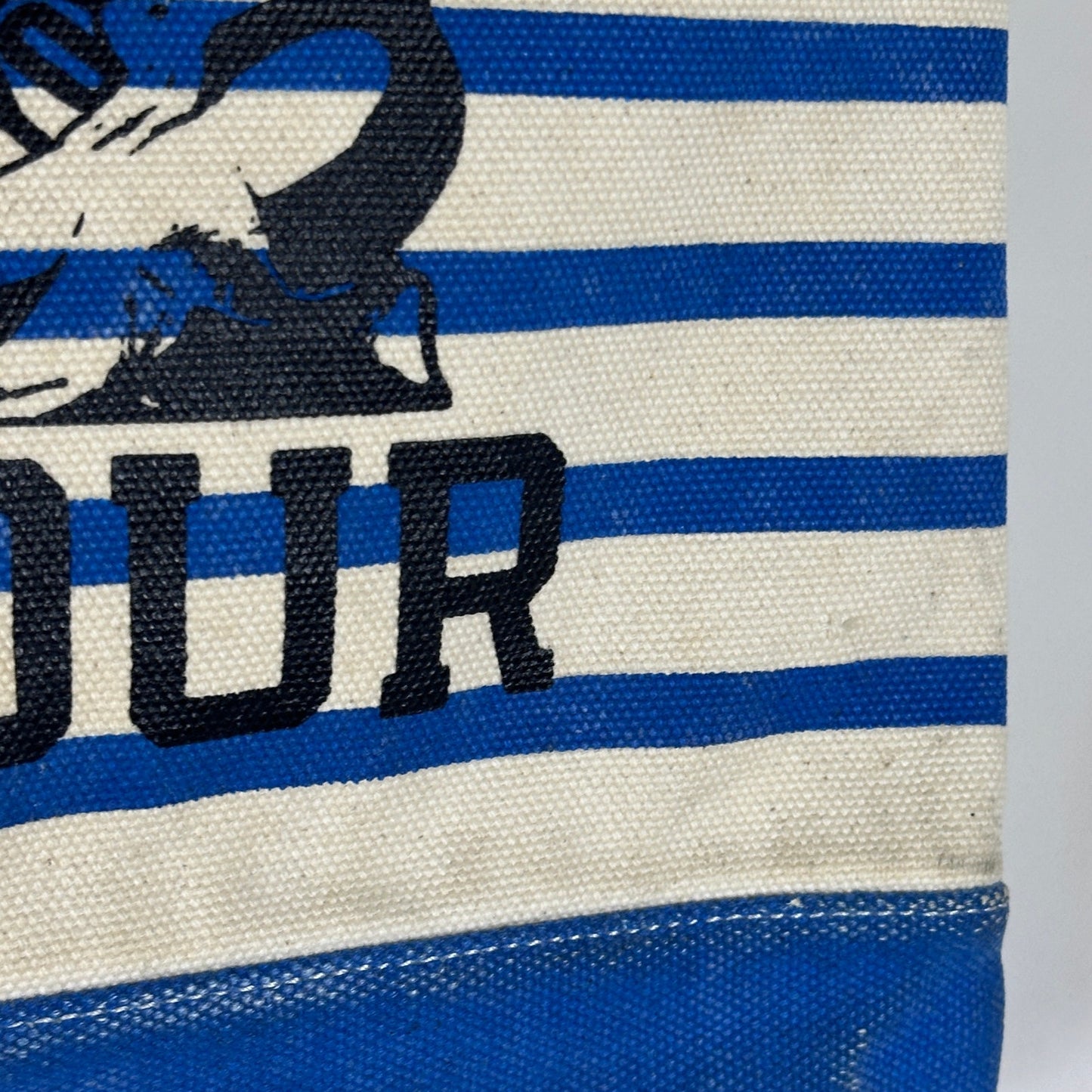 Hysteric Glamour Striped Print Tote