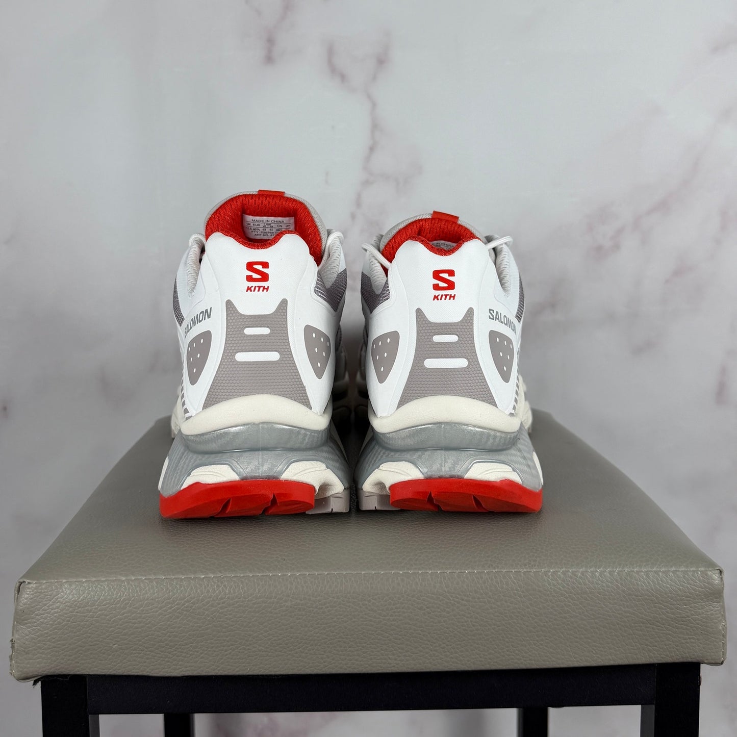 Salomon x Kith XT-4K White/Red ‘Kithmas’