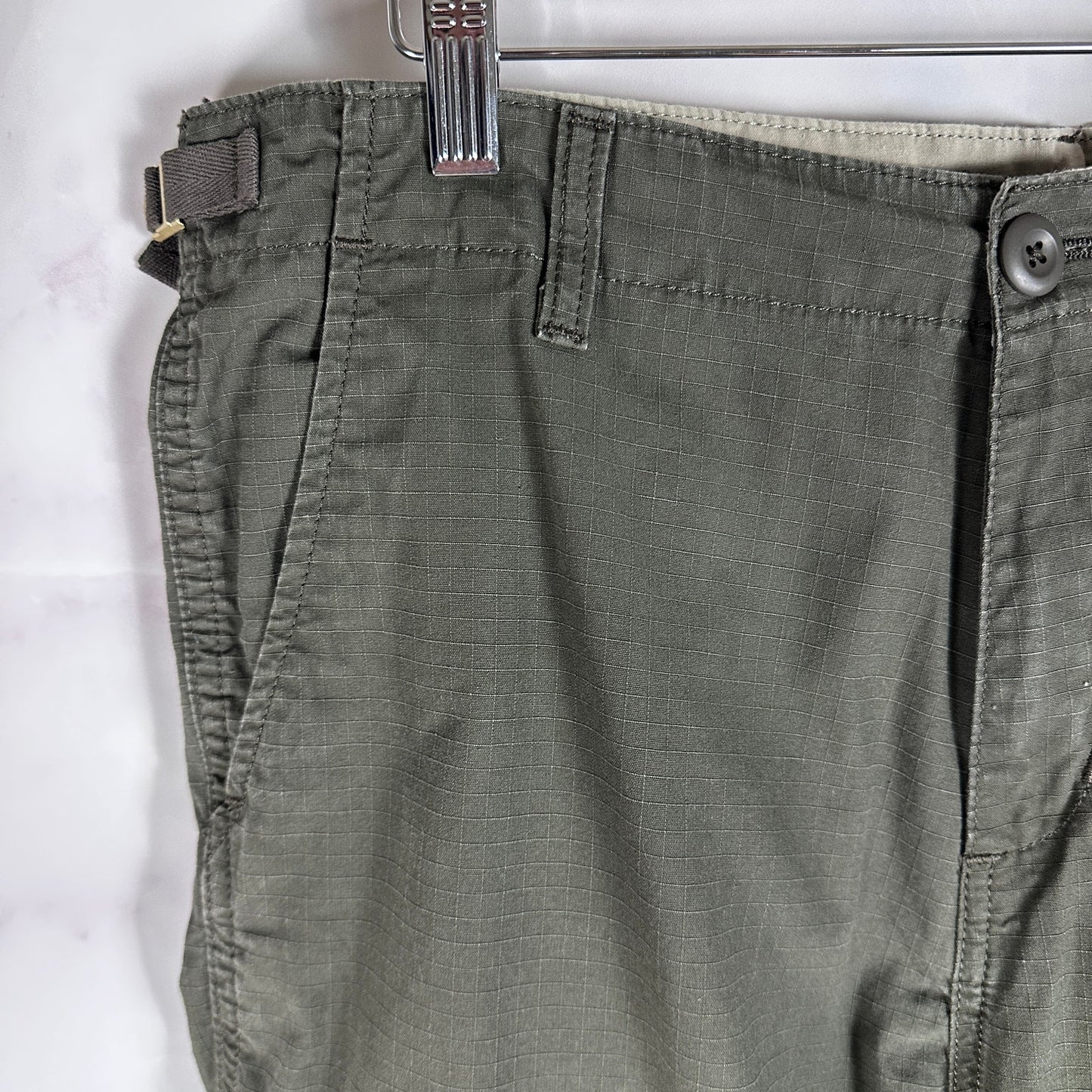 Carhartt Work in Progress Green Aviation Pant Ripstop Cargo