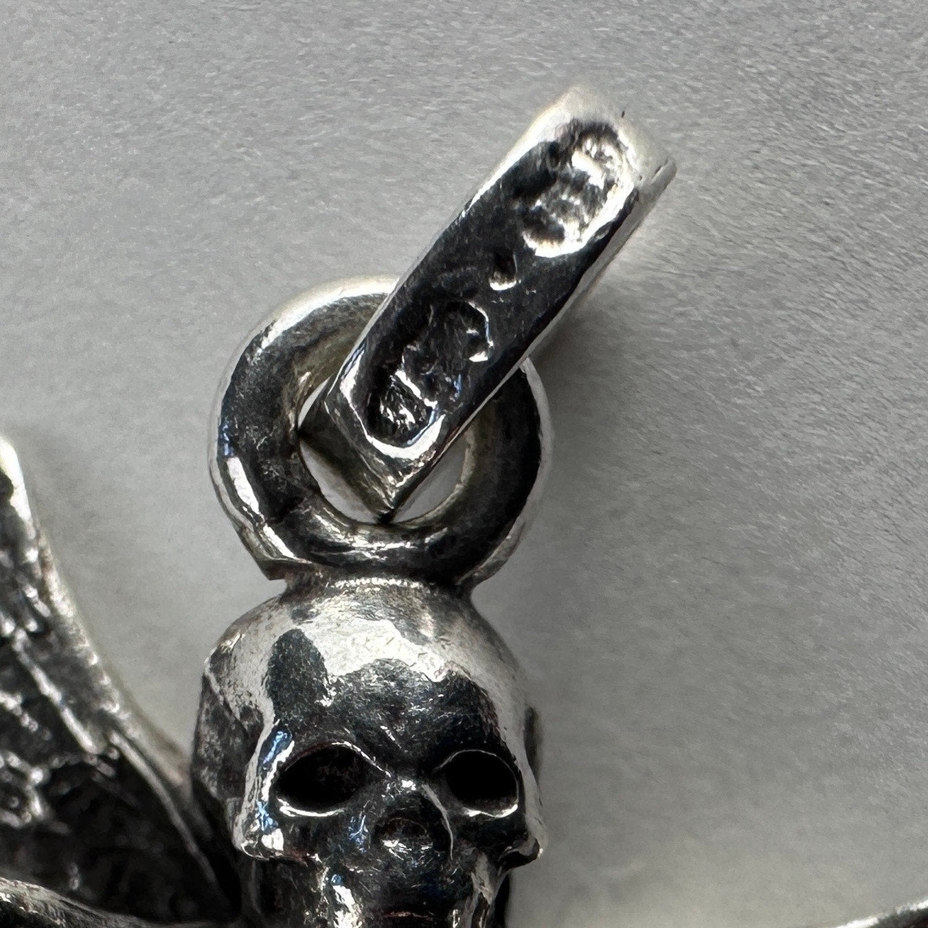 Chrome Hearts Joe Foti Miss Lerlene Tiny Silver Pendant & Chain
