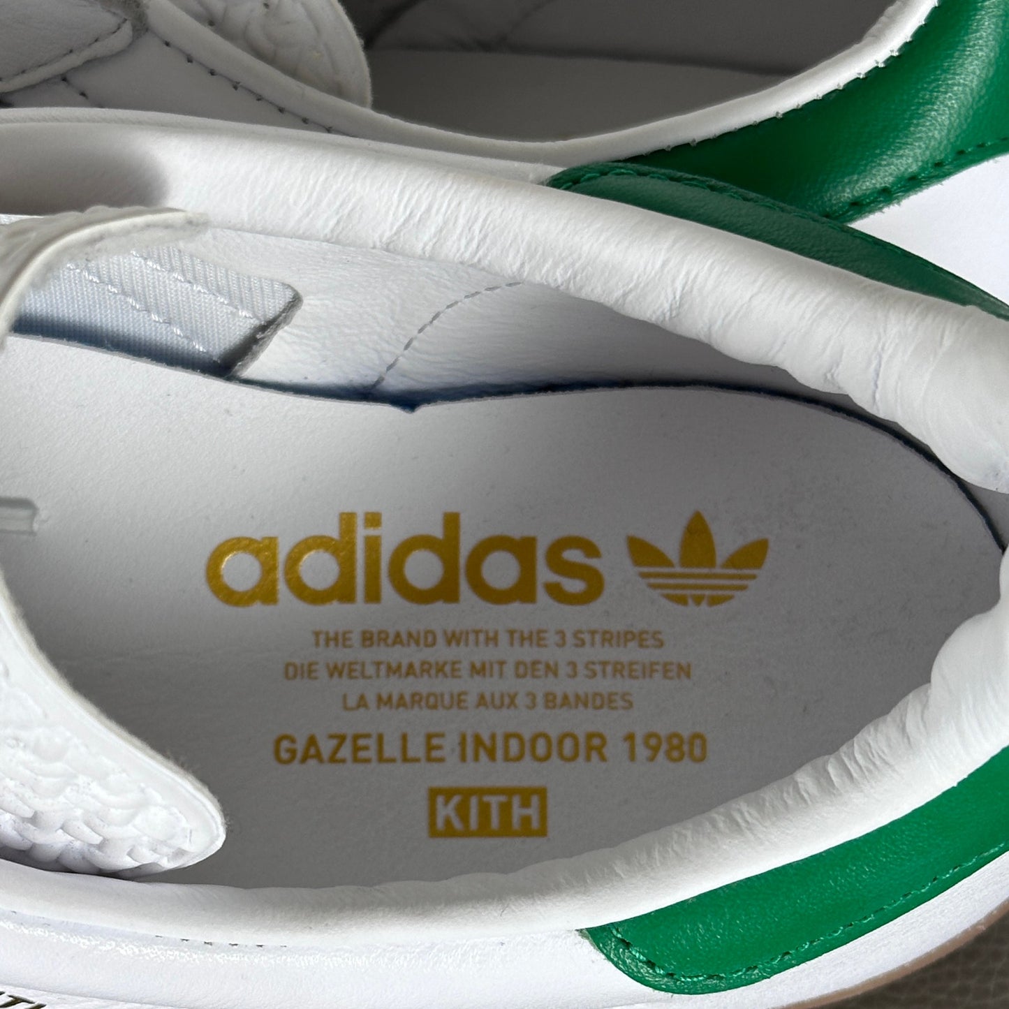 Adidas x Kith Classics Gazelle Indoor White/Green