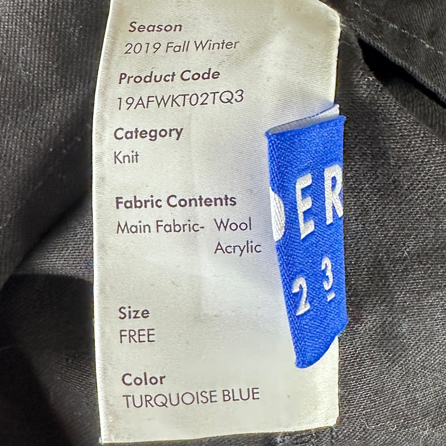 Ader Error F/W19 Black Cropped Button-Up Shirt