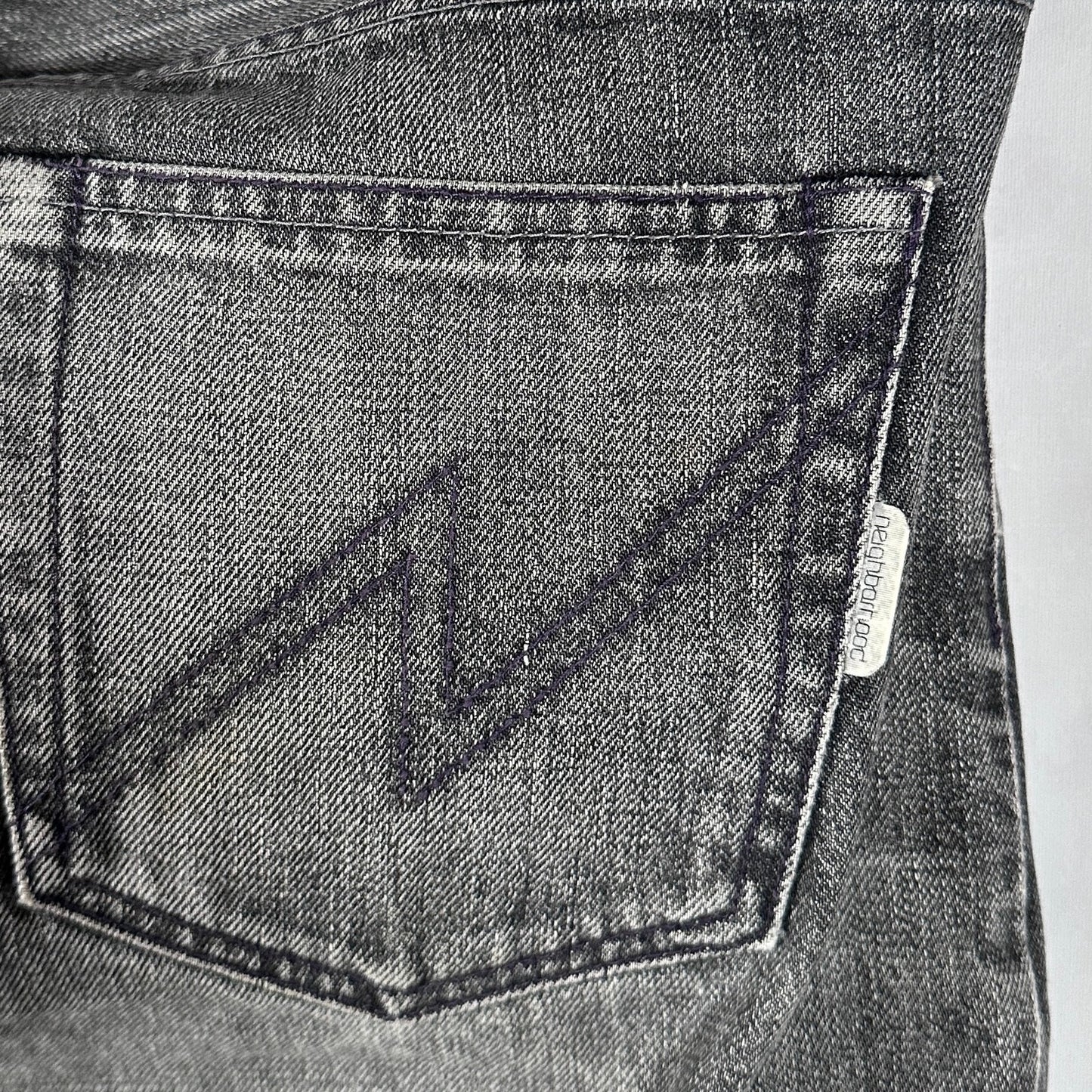 Neighborhood ‘03 SP Narrow Grey Cargo Denim