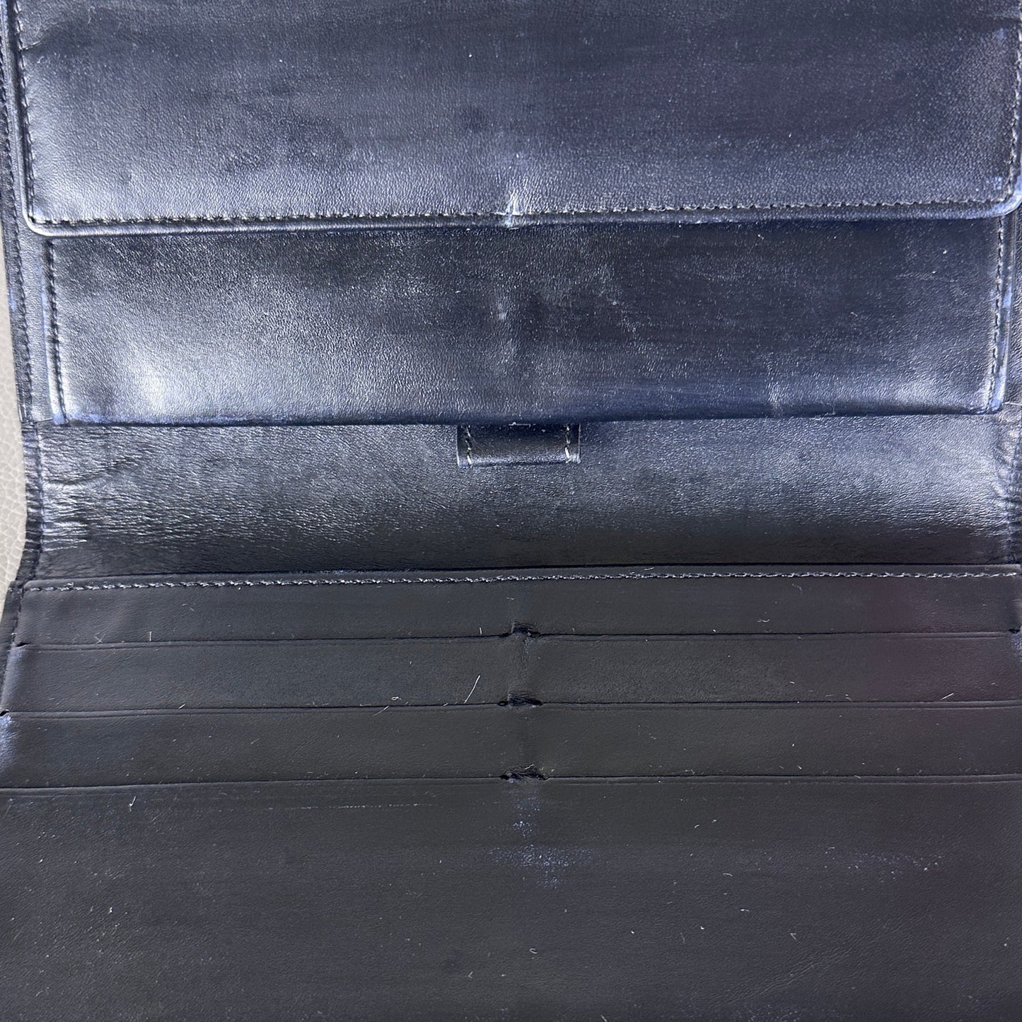 Louis Vuitton Black Monogram Vernis Patent Leather Wallet