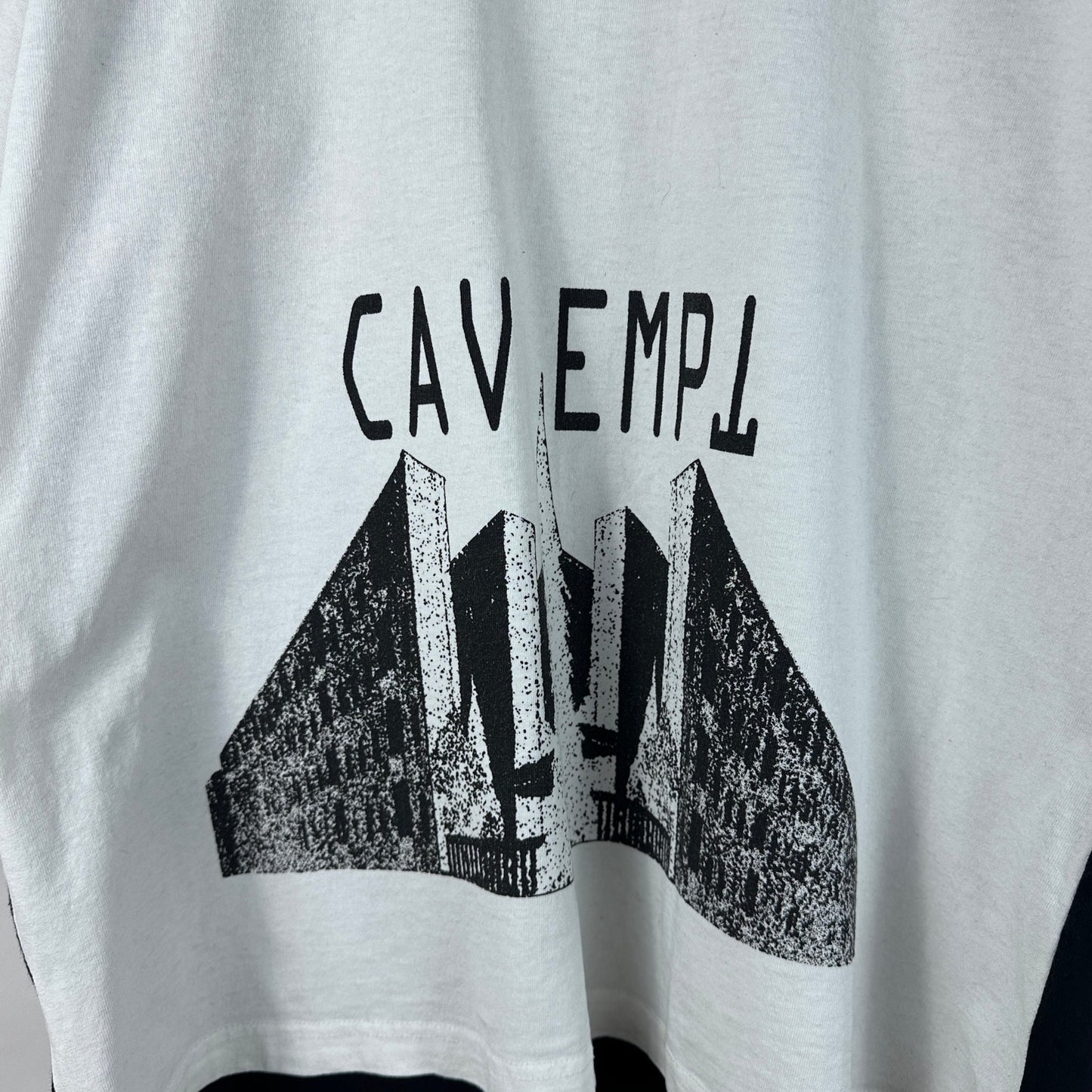 Cav Empt S/S19 Two Point Contrast Perspective Tee