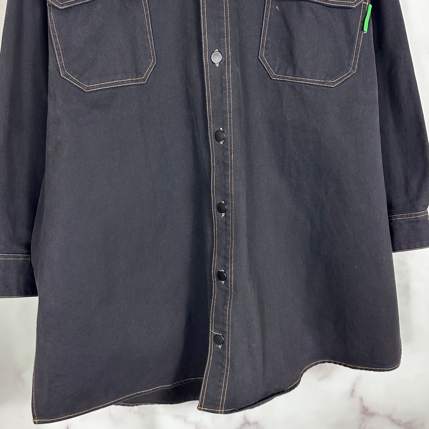 Willy Chavarria F/W18 Big Daddy Denim Button-Down
