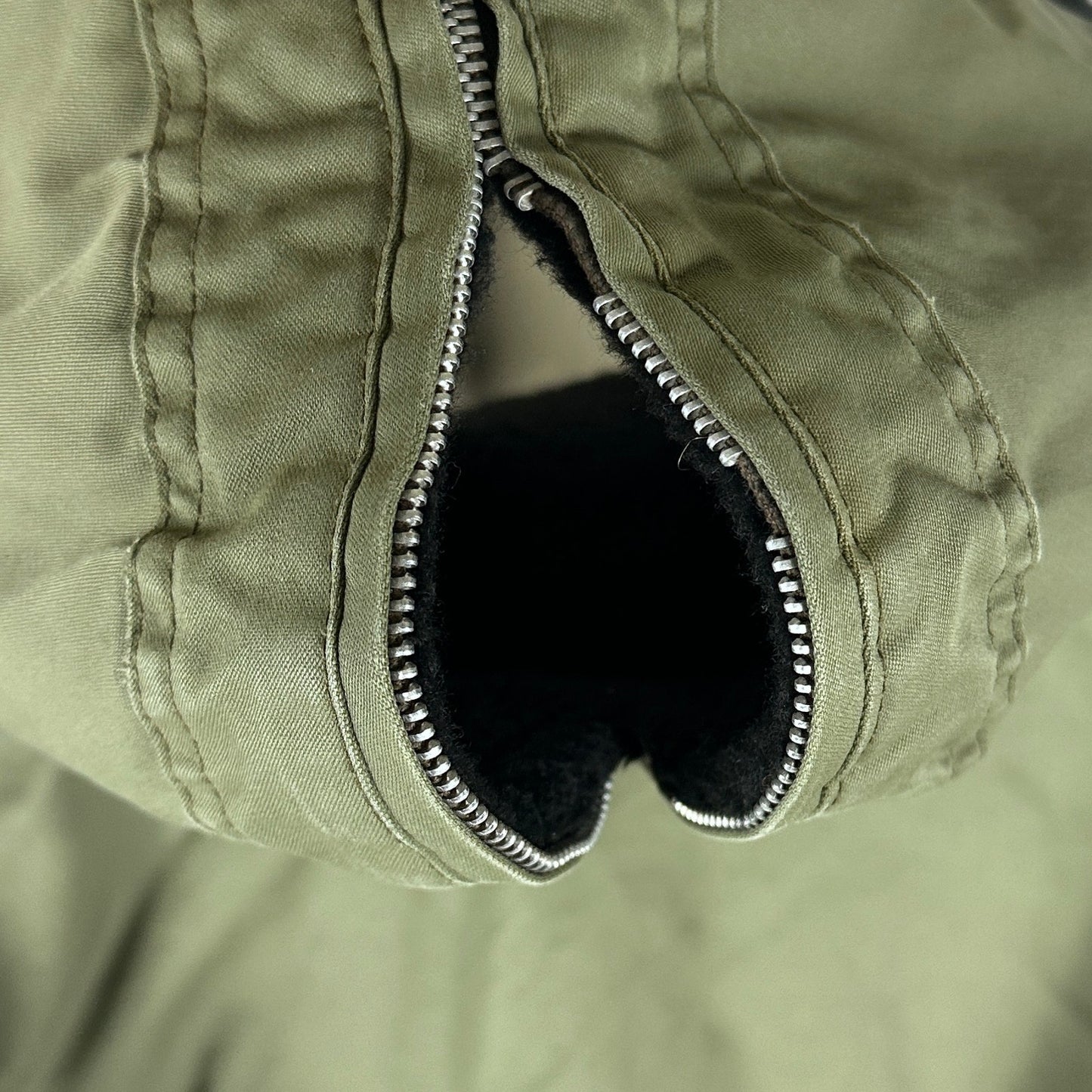 Vintage 1960s Frost King Olive Green Parka