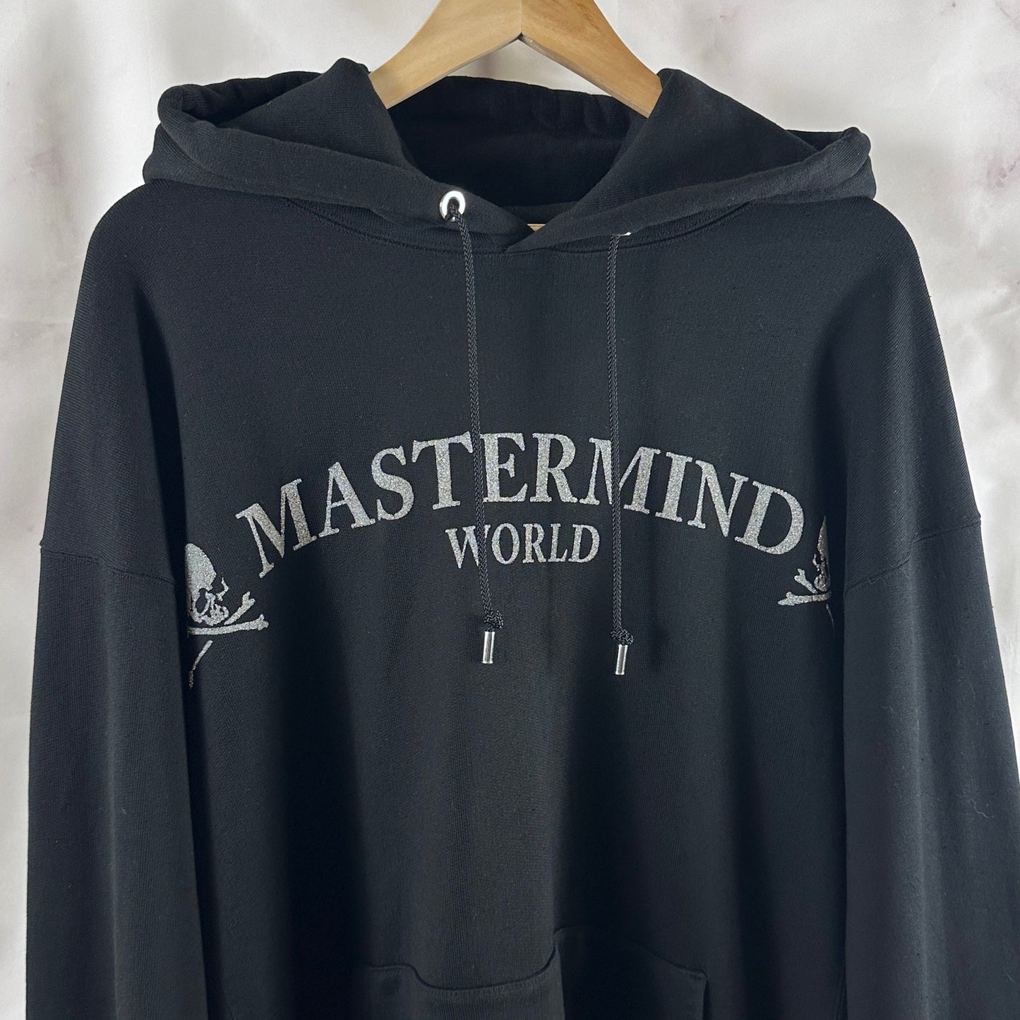 Mastermind World Prologue Sample Metallic Skull Logo Hoodie