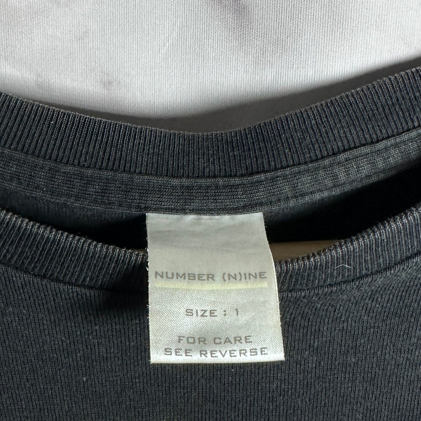 Number (N)ine S/S01 “Star Spangled Banner” Black Tee