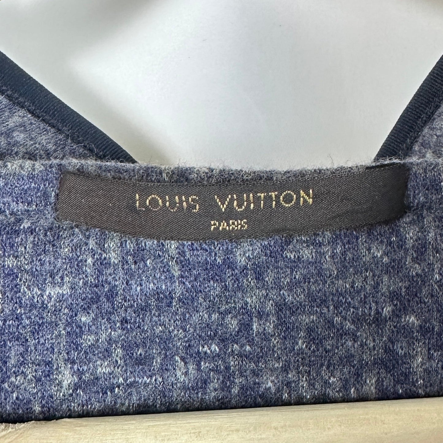Louis Vuitton Navy Panel Hooded Jacket