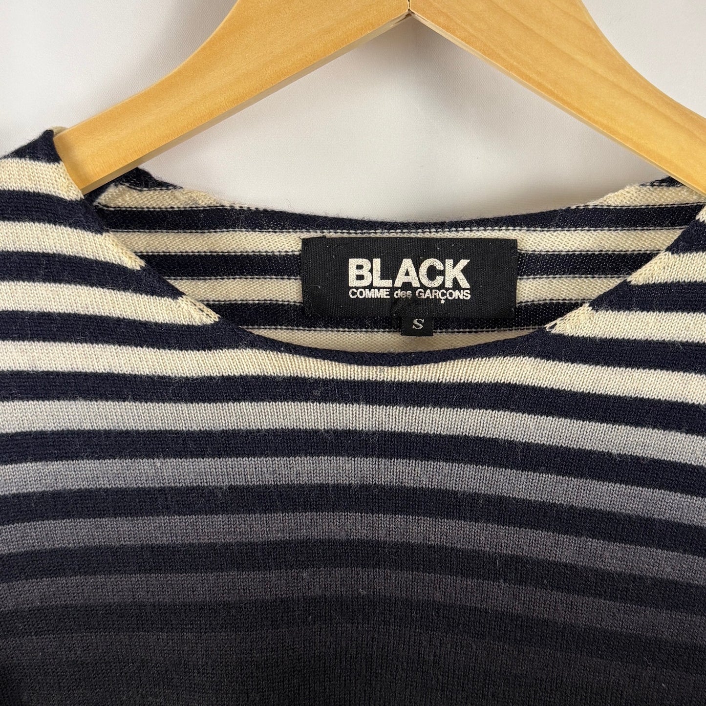 Comme des Garçons BLACK Gradient Wool Sweater