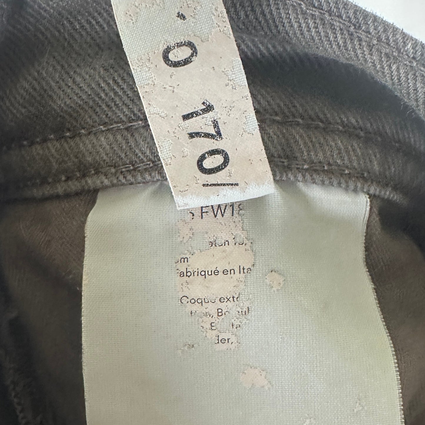Acne Studios Bla Konst F/W18 Slim Grey Denim