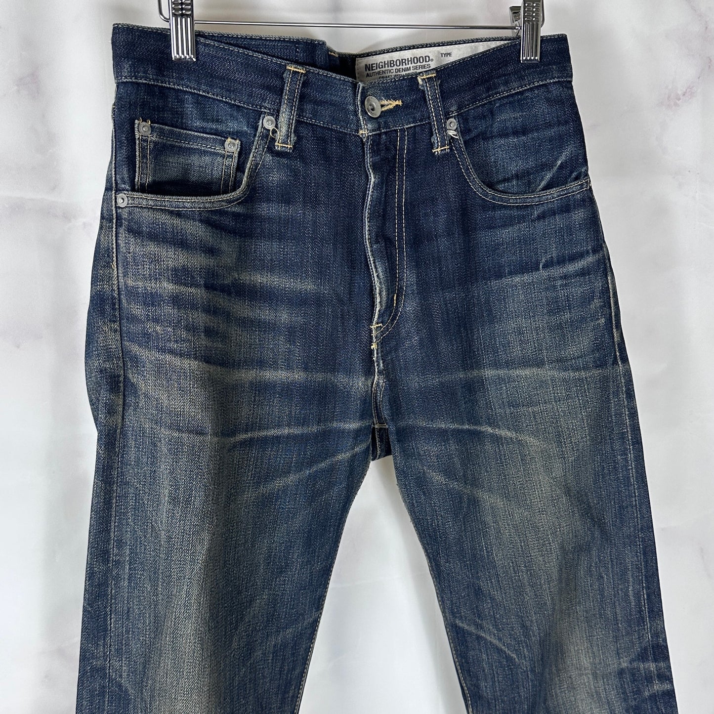 Neighborhood Rigid DP Mid 14oz Selvedge Denim
