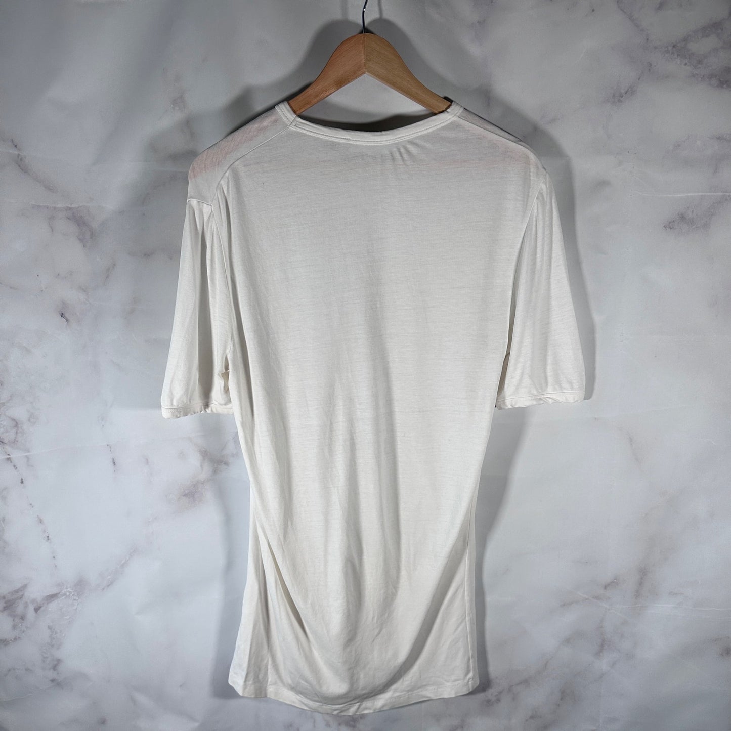 RAF Simons S/S05 Staff ‘Thin Air’ White Text Tee
