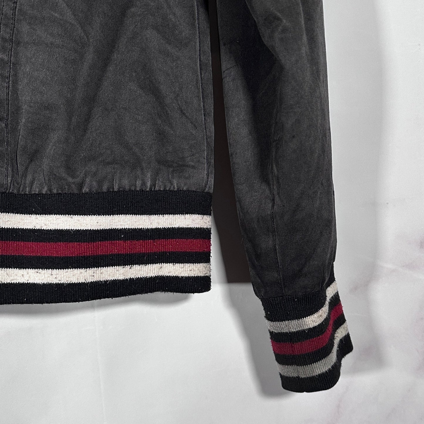 Number (N)ine Grey Baseball Jacket