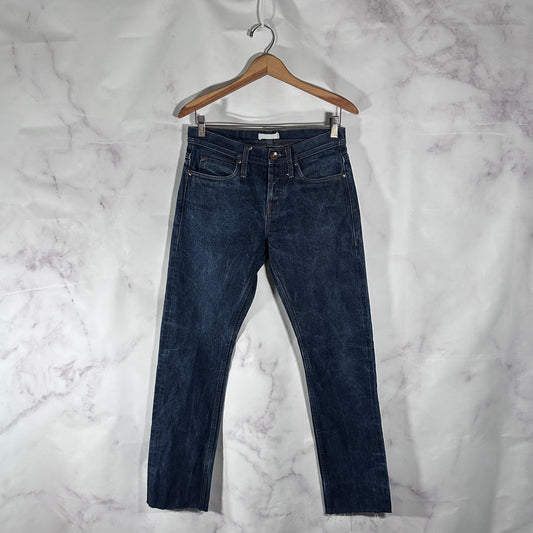 Unbranded Brand UB101 Skinny 14.5oz Indigo Selvedge Denim